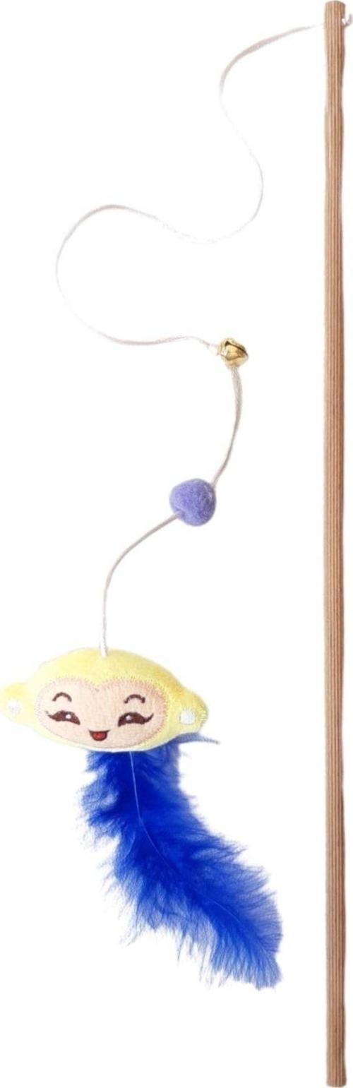 Peluş Oyuncaklı Sesli Tüylü Kedi Oltası
