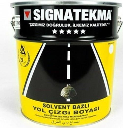 Constance MMA Esaslı Akrilik Yol Çizgi Boyası, Şerit Boyası 25 kg Yeşil