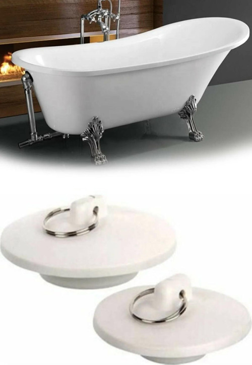Banyo Küvet Lavabo Tıpası Lavabo Gider Tıkacı 2li