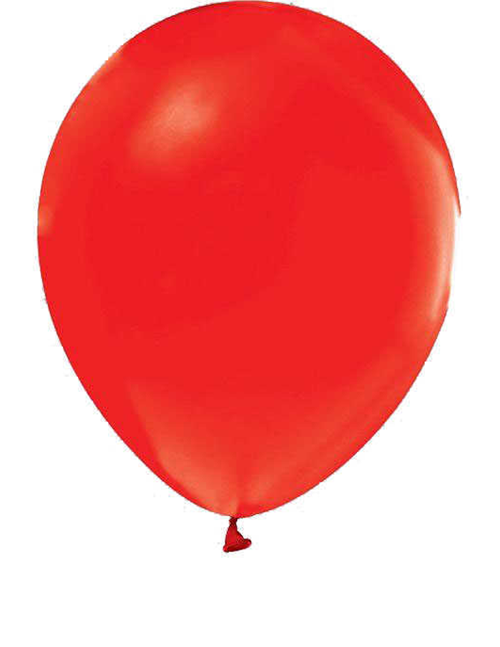 Tek Renk Balon Kırmızı 100'lü