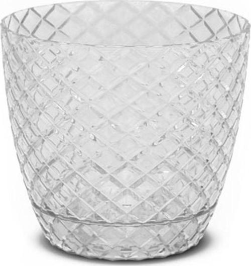 Şeffaf Orkide Saksı 2 No 15x13cm 1.60 lt