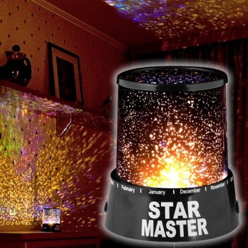 Duvara Işık Yıldız Yansıtan Star Master Gece Lambası TdrTR