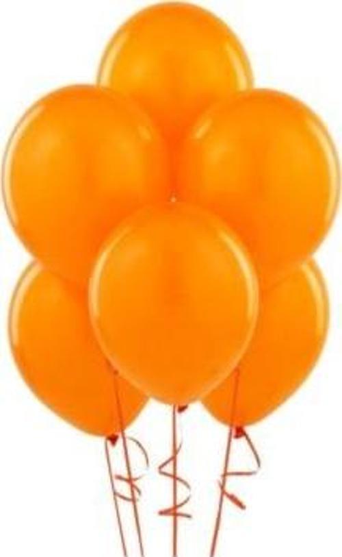 12" Baskı Balonu Neon Turuncu (100 Lü Paket)