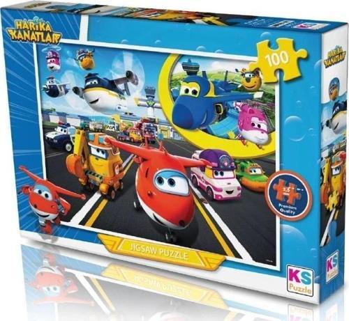 HK714 KS, Harika Kanatlar / 100 Parça Puzzle