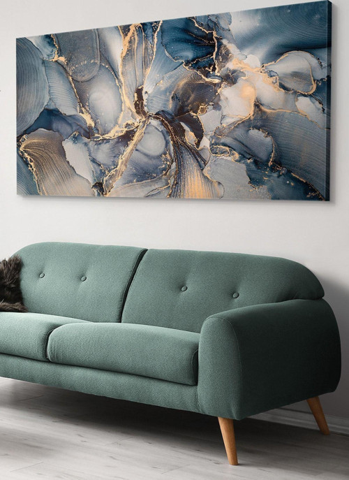Soyut Sanatsal Tek Parça Kanvas - Canvas Tablo