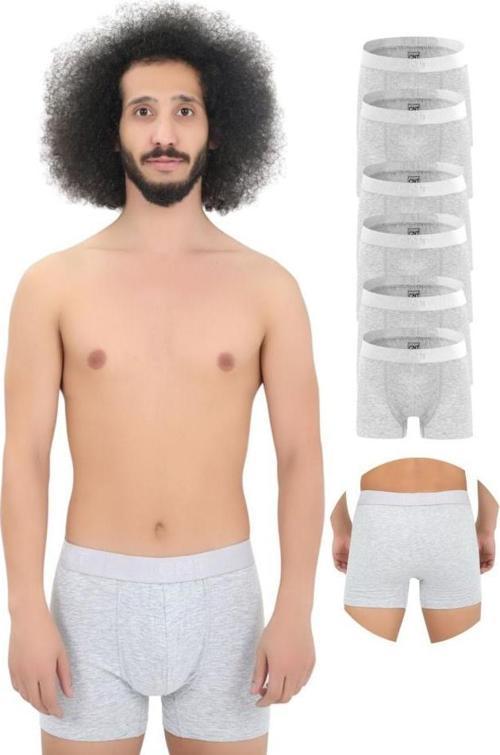 Erkek Boxer Likralı 6'lı Premium Paket