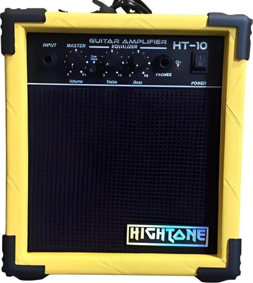 Sarı 10 Watt Elektro Gitar Combo Amfi Over Drive Kulaklık Çıkışı