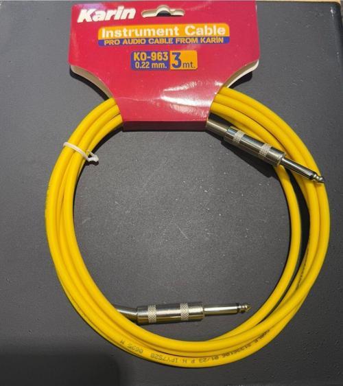 Ko-963 Enstrüman Kablosu 3 Metre Sarı