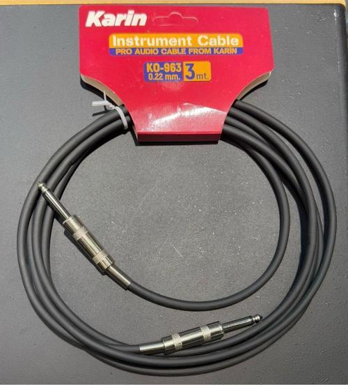 Ko-963 Enstrüman Kablosu 3 Metre Siyah