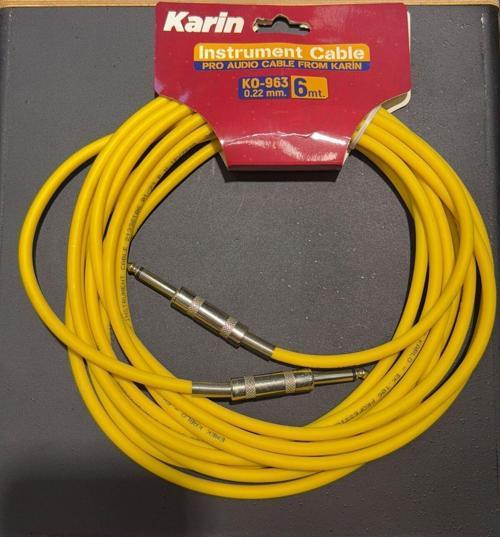 Ko-963 Enstrüman Kablosu 6 Metre Sarı