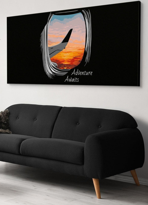 Gökyüzüne Açılan Pencere Kanvas-Canvas Tablo