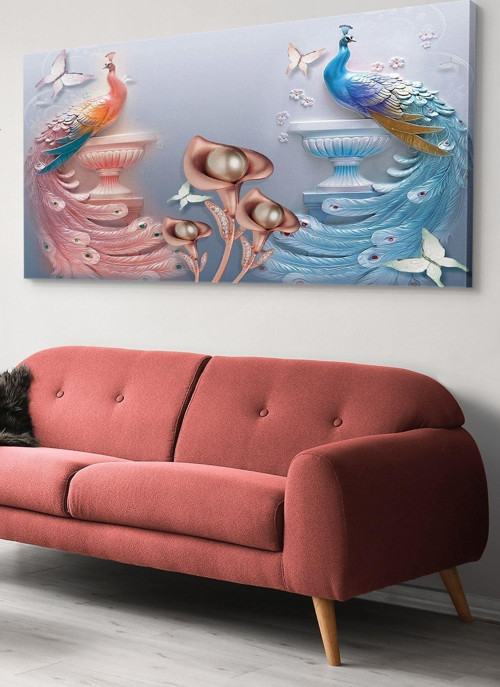 Tavus Kuşu Kanvas-Canvas Tablo