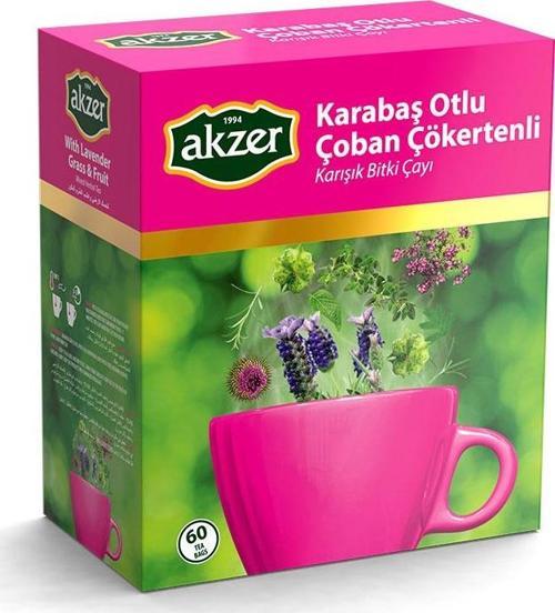 Karabaş Otlu Çökertenli Karışık Bitki Çayı 60'lı