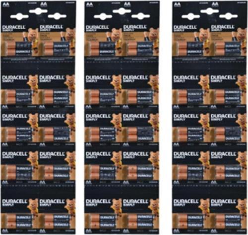 AA  Alkalin Kalem Pil 20'li Kartela 3 Paket