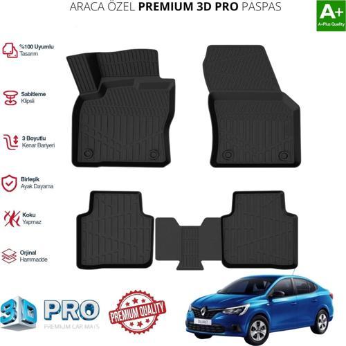 TALİANT ARACA ÖZEL 3D PASPAS 2021 2022 2023 2024 2025 