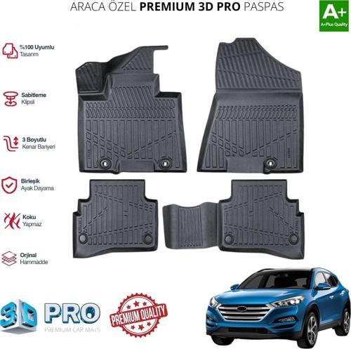 TUCSON ARACA ÖZEL 3D PASPAS 2014 2015 2016 2017 2018 2019 2020