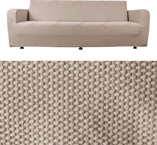 3 Kişilik Balpeteğı Desen Likralı Koltuk Örtüsü Cekyat Için Lastikli