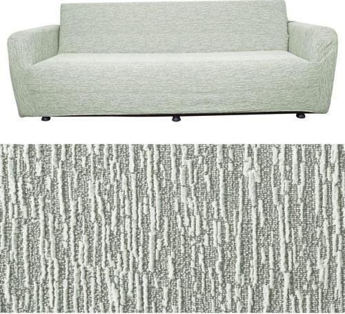 3 Kişilik Jakarlı Düz Desen Lastikli Koltuk Kılıfı Çekyat Koltuk Örtüsü Streç Esnek Kanepe Kılıfı