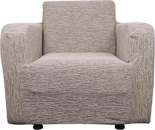 Jakarlı Düz Desen Tekli Koltuk Örtüsü Koltuk Kılıfı Streç Lastikli Esnek