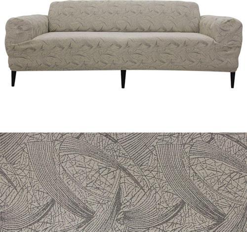 Jakarlı Sehra Desen 3 Kişilik Lastikli Koltuk Kılıfı Çekyat Koltuk Örtüsü Streç Esnek Kanepe Kılıfı