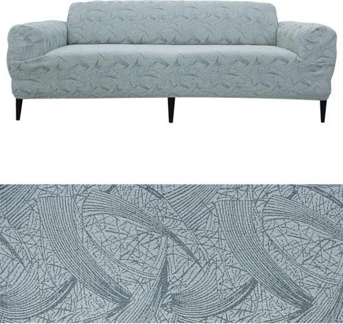 Jakarlı Sehra Desen 3 Kişilik Lastikli Koltuk Kılıfı Çekyat Koltuk Örtüsü Streç Esnek Kanepe Kılıfı