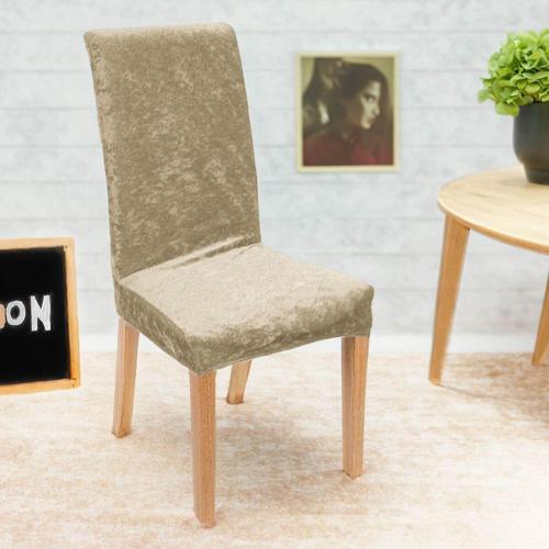 Kadife Sandalye Örtüsü Sandalye Kılıfı Mutfak Sandalye Örtüsü