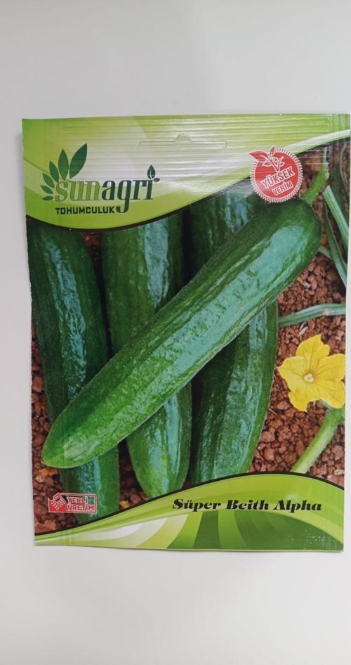 Sunagri Beith Alpha Salatalık Tohumu - Yüksek Verimli Lezzetli Açık Tarla İçin