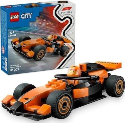 City Mclaren Yarış Arabalı F1 Sürücüsü 60442 Lisanslı Ürün