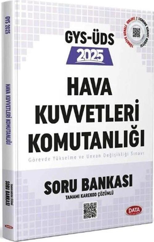 Data Yayınları 2025 GYS ÜDS Hava Kuvvetleri Komutanlığı Soru Bankası