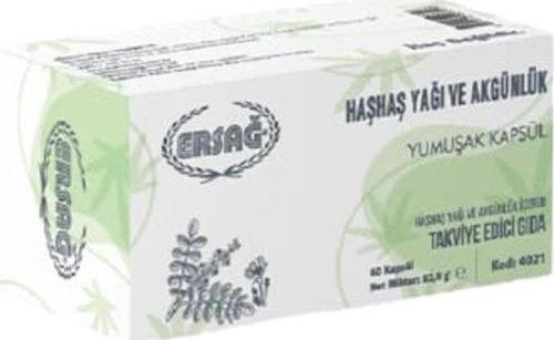 Haşhaş Yağı & Akgünlük Kapsül 60 Kapsül
