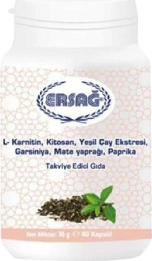 L-karnitin, Kitosan, Yeşil Çay Ekstresi, Garsiniya, Mate Yaprağı, Paprika Içeren Gıda Takviye