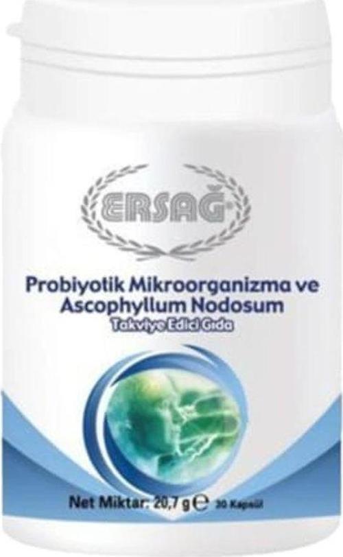 Probiyotik Mikroorganizma Ve Ascophyllum Nodosuml Takviye Edici Gıda 30 Kapsül
