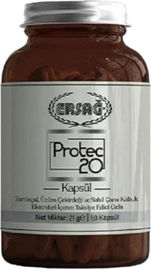 Protec 20 Takviye Edici Gıda 60 Kapsül