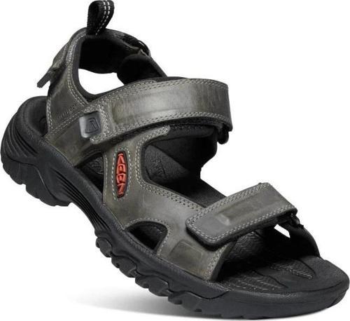 1022424 Targhee III Open Toe Sandal M Grey/Black Erkek Sandalet