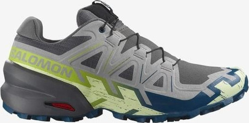478109 Speedcross 6 Castlerock/Lime Cream/Poseidon Erkek Outdoor Ayakkabı