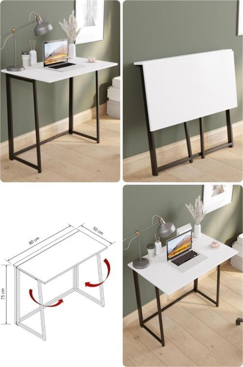 Workpro Katlanır Çalışma Masası Katlanabilir Pratik Çalışma Masası Bilgisayar Masası Çizim Masası