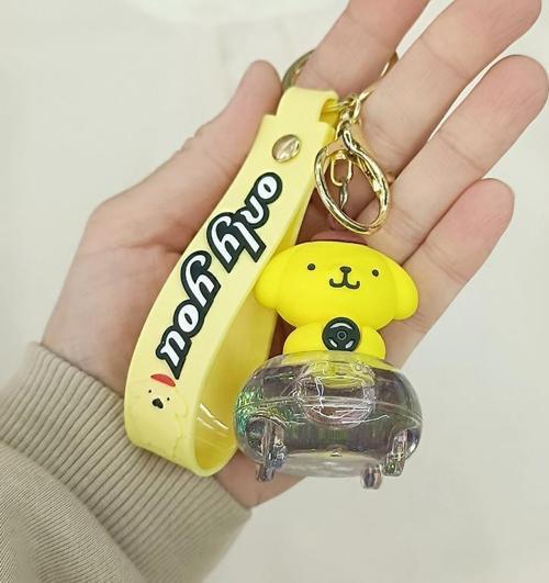 Anahtarlık Sanrio Sulu Silikon 3D Çanta Cüzdan Süsü Aksesuarı 
