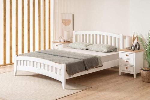 Prenses Çocuk Ve Genç Odası 120X200 Soft Beyaz Lake Karyola