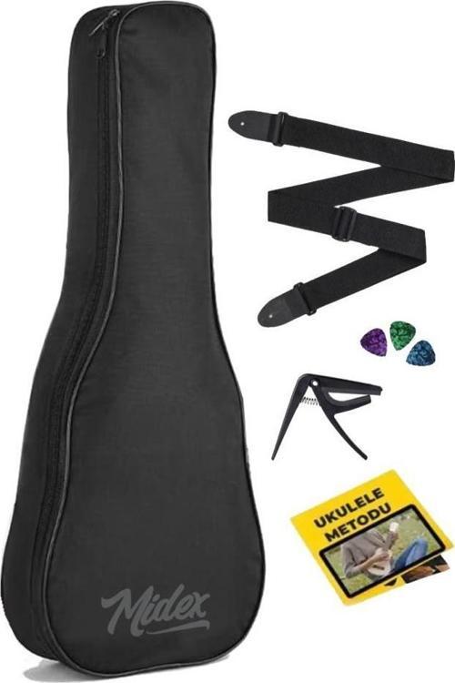 CS-24A Concert Ukulele Kılıfı (Askı Capo Pena)