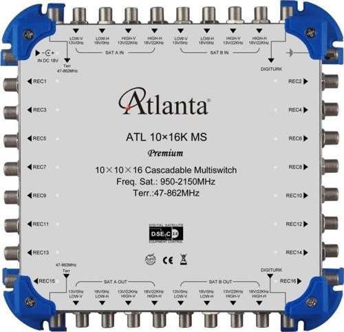 10/16 10x16 Santral Merkezi Sistem Multiswitch ( Geçişli Kaskatlı )