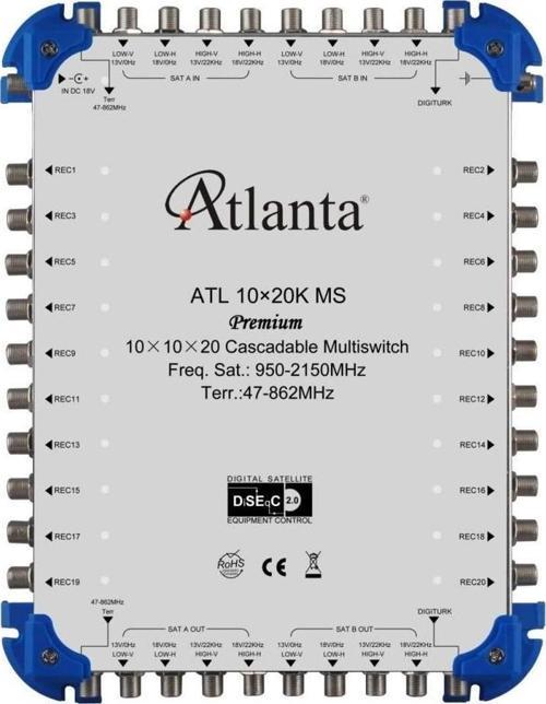 10/20 10x20 Santral Merkezi Sistem Multiswitch ( Geçişli Kaskatlı )