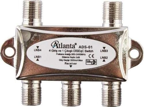 ADS-01 1x4 1/4 DiSEqC Switch