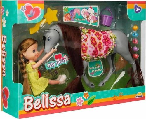 2981 Belissa’nın Süslü Atı 15 cm -Sunman