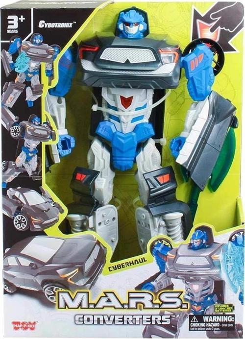 15771 2in1 M.A.R.S Sesli ve Işıklı Converters Cyberhaul Dönüşebilen Robot 37 cm