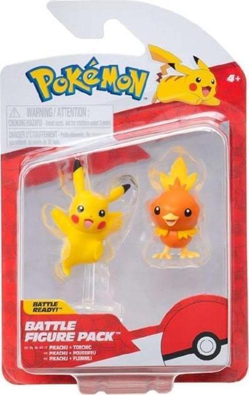 Battle Figür Pikachu ve Torchic PKW3591
