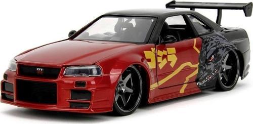 1:24 Godzilla 2002 Nissan Skyline GT-R (R34)