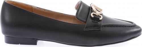 Kadın Üzeri V Toka Loafer Siyah 26521085