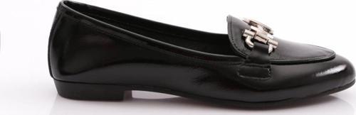 24059H Kadin Metal Aksesuarli Babet