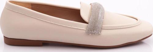 5000 Kadin Silver Taş Tokali Loafer
