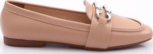Kadın Tokalı Loafer Nude 61322534